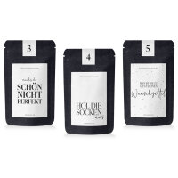 Adventskalender 2025 | 24 schwarze Tütchen von TaTeeTaTa