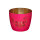 Windlicht Madras "Ladies night" hot pink/gold von Giftcompany