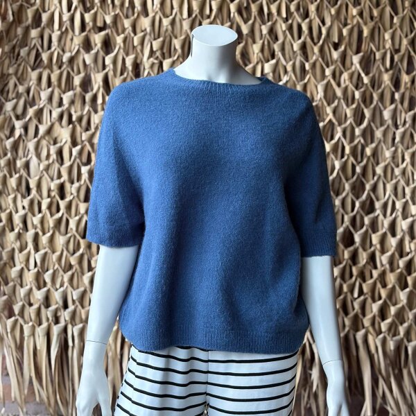 Kurzarmpullover Sina "jeans" One Size