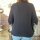 Rautenpullover dunkelblau-grau One Size
