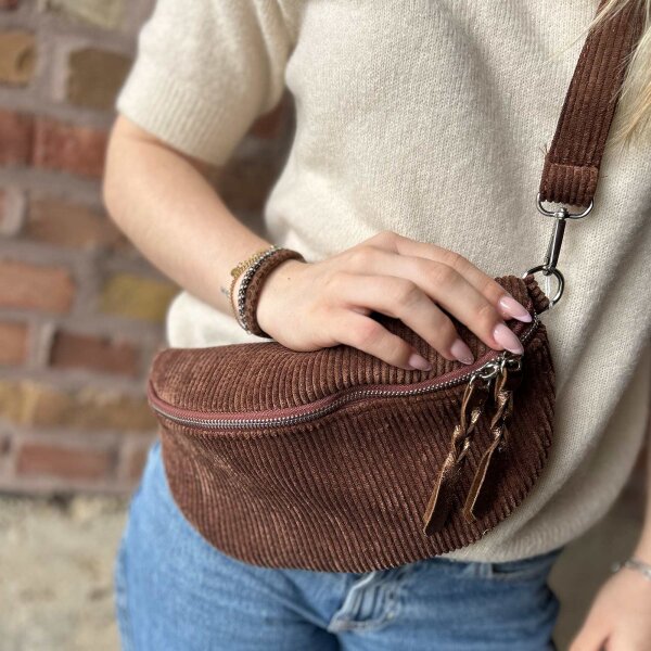 Hipbag Cord "braun"