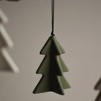 Hanging Winter Tree green von DBKD