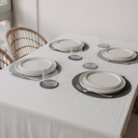 Untersetzer "Das Leben ist schön" 2er Set anthrazit/grau von Eulenschnitt