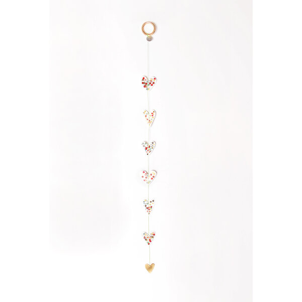 Mini Herzkette von Good old Friends Konfetti