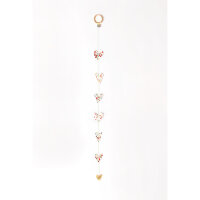 Mini Herzkette von Good old Friends Konfetti