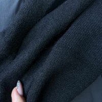Strickschal schwarz