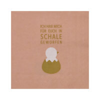 Cocktailserviette 25x25 "In Schale geworfen"...