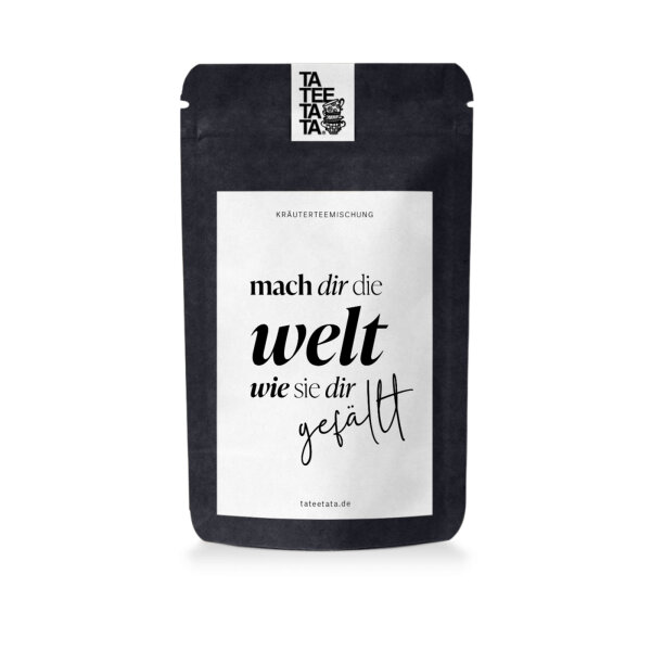 Tee "Mach dir die Welt" klein von TateeTaTa 10g