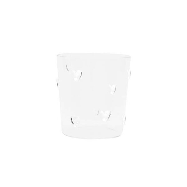 Glas/Tumbler M "hearts" von Bastion Collections