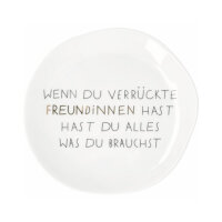 Kleiner Teller "Verrückte Freundinnen" von...