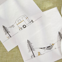 Serviette 33x33 "Enjoy your holiday" von...