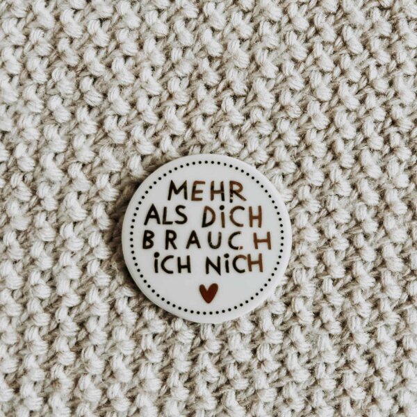 Glückstaler von Räder Mehr als Dich brauch ich nich
