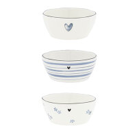 Kopie von Schüssel / Bowl "white/blue...