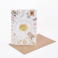 Kommunionsblumenkarte "Sonne" von Good old friends