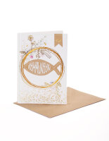 Kommunionsblumenkarte "Fisch" von Good old friends