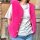 Teddyweste pink