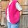Teddyweste pink