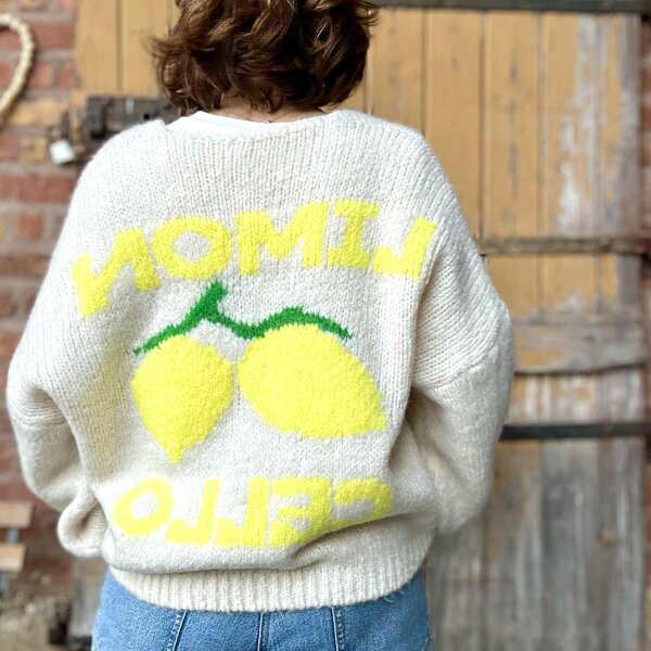 Strickjacke "Limoncello" One Size