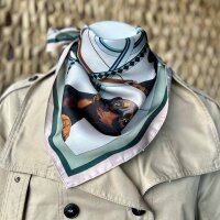 Großes Viskosetuch "Dackel"