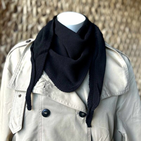 Mini-Dreieckstuch "schwarz"