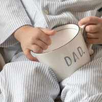 Tasse / Mug white blue "DAD" von Bastion...