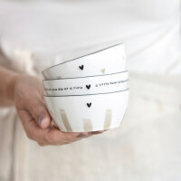 Schälchen / Bowl Sauce White/natural print von...