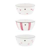 Schälchen / BOWL Sauce white/rose von Bastion...