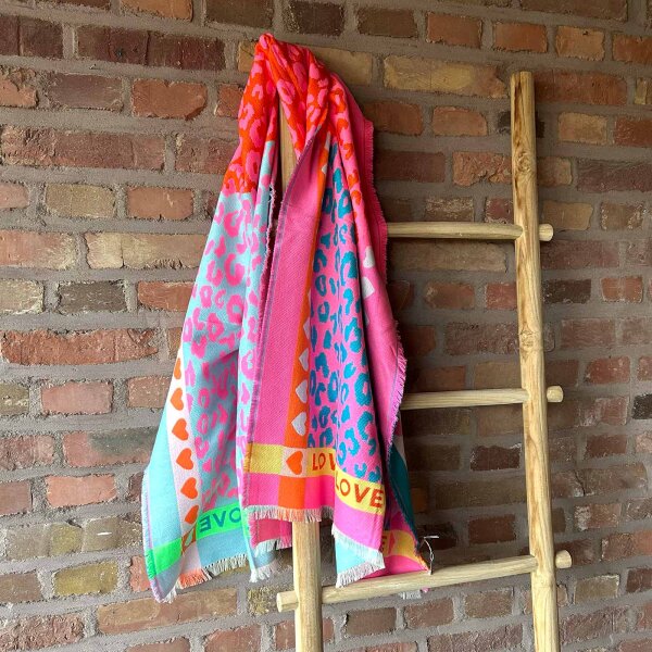 Großes Tuch "Love"