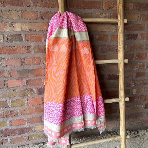 Großes Tuch "On the wild mind"