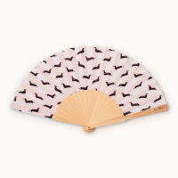 Fächer "Dackel" von by Vivi.