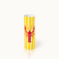 Vase "Yellow Lobster" von by Vivi.