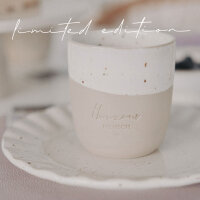 Limitierter Becher "Herzensmensch" von Eulenschnitt