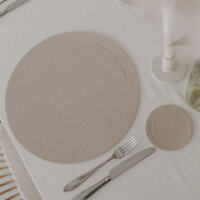 Untersetzer "Das Leben ist schön" 2er Set...