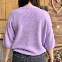 Kurzarm-Cardigan "flieder" One Size