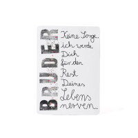 Family Postcard "Bruder" von Good old friends