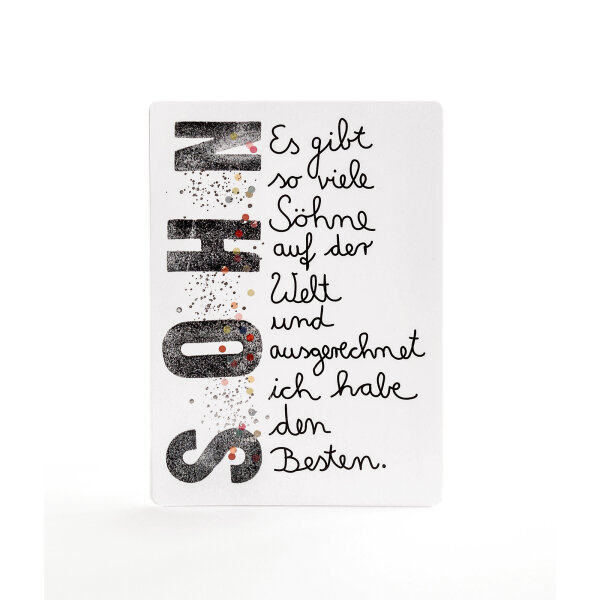 Family Postcard "Tochter" von Good old friends