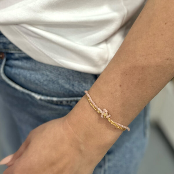 Armband Lulu Eddy Pink Opal von IBU JEWELS