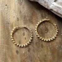Ohrring Cissy Champagne Quartz von IBU JEWELS
