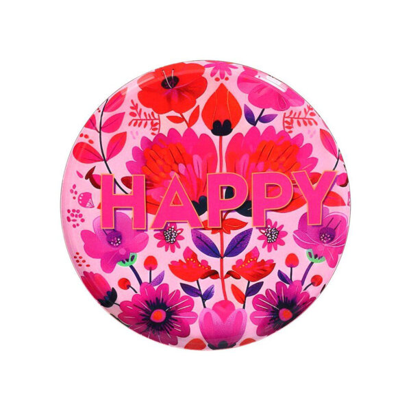 Dekotablett Love Trays Happy mehrfarbig von Giftcompany