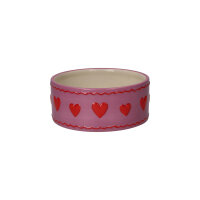 Futternapf Love Pets "Herzen rosa" von Giftcompany