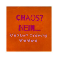 Bunte Fliese "Chaos?" von Yett