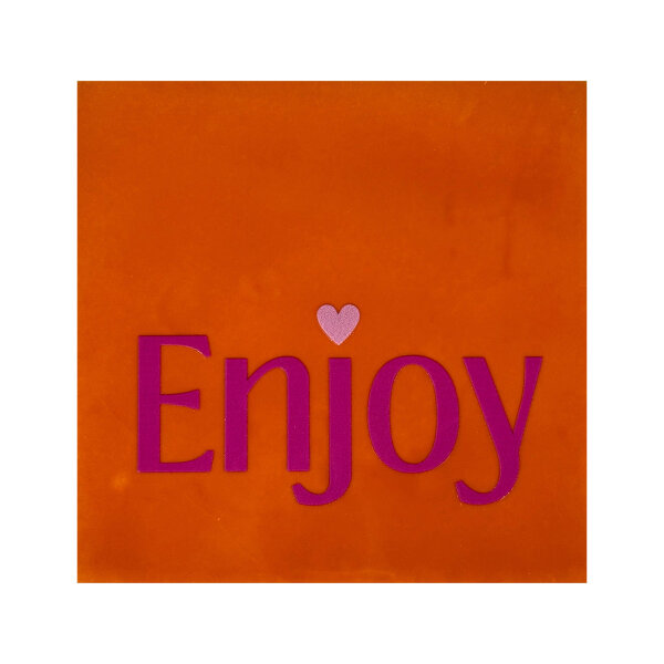 Bunte Fliese "Enjoy" von Yett