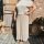 Strickpullover "Casy" Ecru von Knit Factory