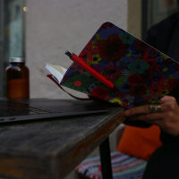 Kugelschreiber "rot-koralle" von Cedon