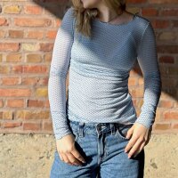 Cashmere-Modal-Mix Shirt hellblau One Size