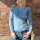 Cashmere-Modal-Mix Shirt hellblau One Size