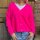 Strickjacke Sina "neonpink" One Size