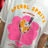 T-Shirt "Aperol Spritz" weiß One Size
