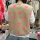 Teddyweste "Herzen" beige-neonpink