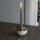 Lidatorp mini glossy white / Kerzenhalter von Storefactory